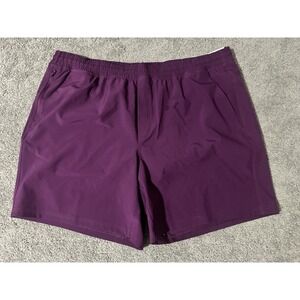 VRST NWT  Men's 7" All-In Unlined Short, XXL - Black Cherry